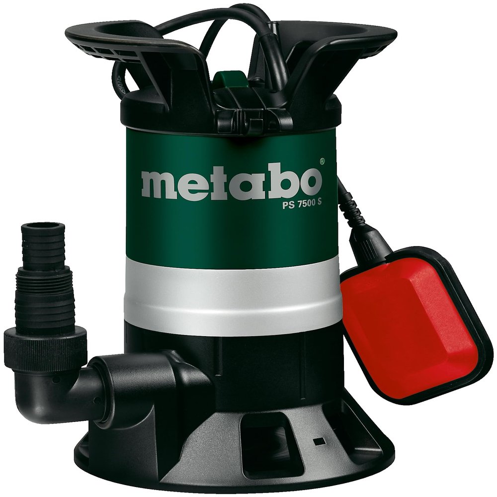 Metabo PS 7500 S Submersible Dirty Water Pump – 450 W, 7,500 L/h, 5 m Head