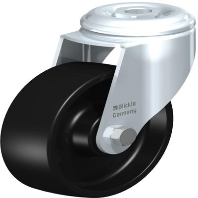 BLICKLE LKRA-POA 125 Swivel Caster, 4.9 in Wheel Diameter, 264 lb Load Capacity