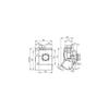 Dehn 339057 Canalon 8–10 mm Copper Three-Stack Clamp view 2