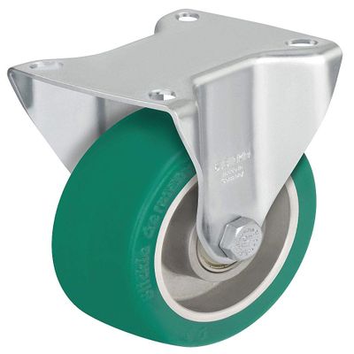 BLICKLE BK-ALST 125 K-1 Fixed Caster, 12.5 cm Wheel Diameter, 770 lb Load Capacity