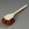 Carlisle 4549300 Utility Scrub Brush with Hardwood Handle, Palmyra, 20 x 5 in view 4