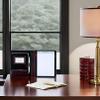 Alassio MONACO A5 Writing Folder in Vegetable-Tanned Leather, Antique Dark Brown view 3