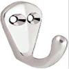 Polished LM Towel Hook, 23 x 38 mm view 1