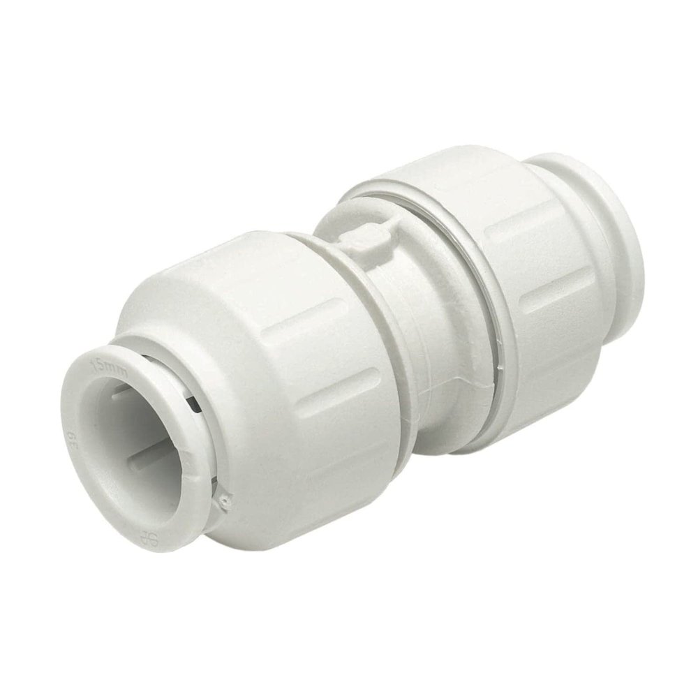 John Guest Speedfit PEM0415W 15 mm Straight Connector