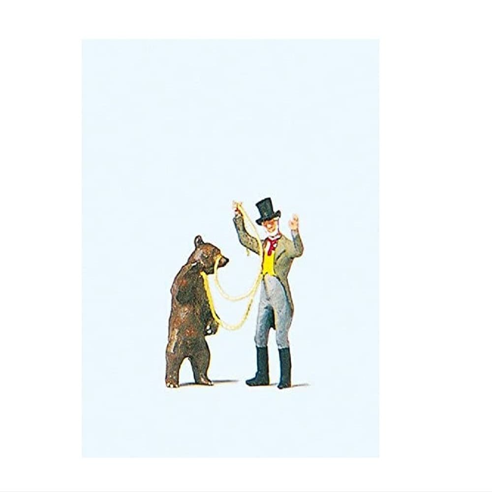 Preiser 29041 H0 Bear Trainer with Bear