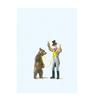 Preiser 29041 H0 Bear Trainer with Bear view 1