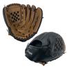 Champion Sports Leather Front/Vinyl Back Fielder's Glove, Brown view 3