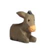 Lotte Sievers-Hahn Small Lying Donkey Nativity Figurine with Cotton Bag view 3