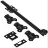 Baldwin 0381190 Surface Bolt, Black view 1