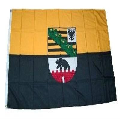 Saxony-Anhalt Flag - New, 150 x 250 cm