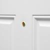 Prime-Line U 9891 Door Viewer, 200-Degree, 9/16-Inch Bore, Brass view 3