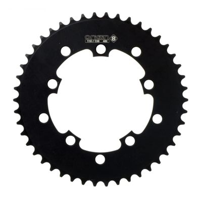 Origin8 BMX / Singlespeed / Fixie Chainring, 46T, 110/130 BCD, 1/8", Black