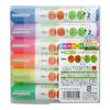 Shachihata Fluorescent Marker Set, Pastel Colors, KT-2/6W-2 view 1