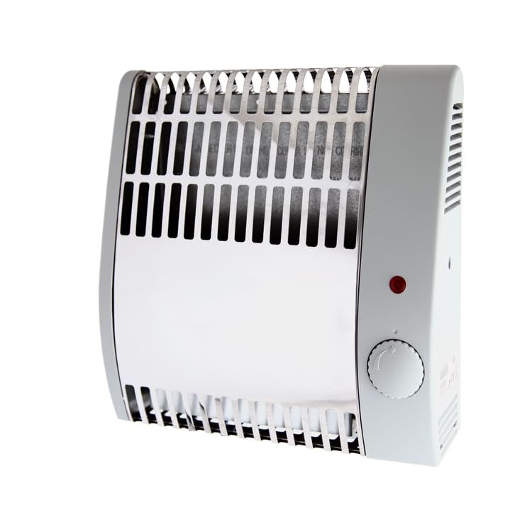 EHLERS FW 500 Frost Guard 500 W Heater with Thermostat & Wall Mounting, Frost Protection for Rooms up to 15 m² (5–16°C Adjustable)