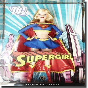 Barbie DC Comics Supergirl 12 in. in Blue Suit with Red Cape