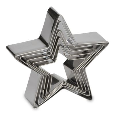 Patisse 2012 Star Cookie Cutter Set, 3-Piece