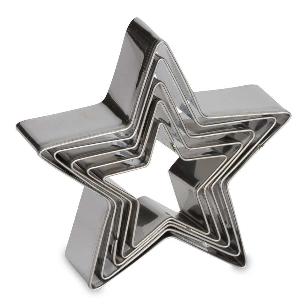 Patisse 2012 Star Cookie Cutter Set, 3-Piece