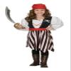 Rubies Pirate Girl Costume, Size 128, 2-Piece view 1