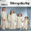 Simplicity 9942, Sizes 2–6X, Girls' Nightgown & Headband view 1