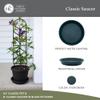 The HC Companies Akro Mils SLI24000B91 Classic Saucer for 61 cm Classic Pot, Evergreen, 53 cm view 2