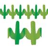 PARTY DISCOUNT Cactus Garland, Light Green/Dark Green, 300 cm view 1