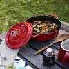 STAUB Cocotte Cast-Iron Roaster, 26 cm, 5 L, Cherry Red view 2