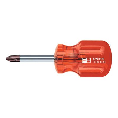PB Swiss Tools Phillips Screwdriver, Plastic Handle, Phillips Size 1K