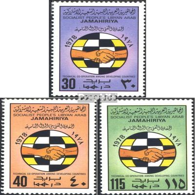 Prophila Collection Libya 669-671 Complete Set, MNH 1978 Conference of Developing Countries