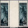 Prophila Collection Bohemia and Moravia 23ZW Gutter Pair, MNH 1939 Definitive Stamps, Plants/Mushrooms view 1