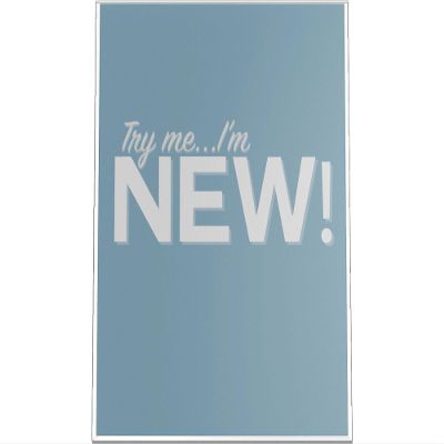 deflecto® Angled Desk Sign Holder, Plastic, 8.5 x 11, Clear, Freestanding, Sold Individually