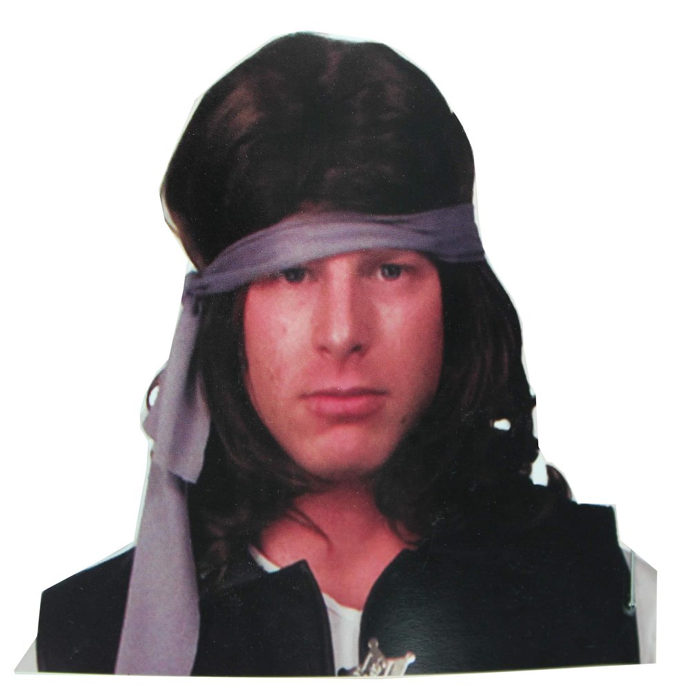 Warriors Rogues Costume Brown Wig, Adult One Size