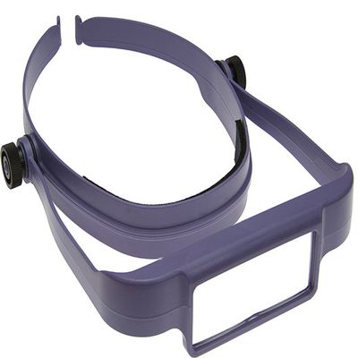 Donegan Optical OptiSight Visor Magnifier, Purple, Multicolor