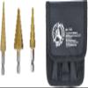 BGS DIY 1616 HSS Step Drill Bit Set, 3–20 mm, 3-Piece view 1
