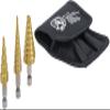 BGS DIY 1616 HSS Step Drill Bit Set, 3–20 mm, 3-Piece view 2