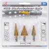 BGS DIY 1616 HSS Step Drill Bit Set, 3–20 mm, 3-Piece view 4