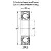 SKF 6211-2RSC3SKF Single-Row Steel Ball Bearing view 2