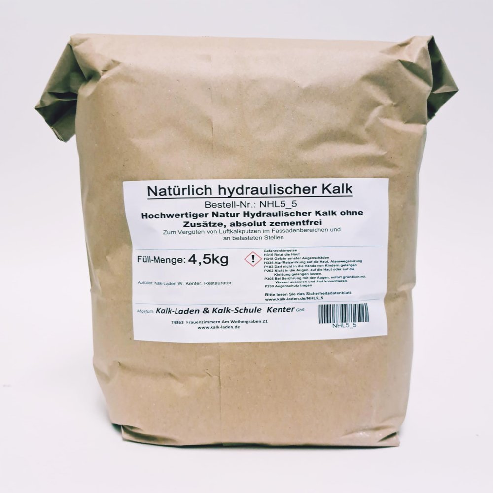 NHL 5 Natural Hydraulic Lime, 4.5 kg