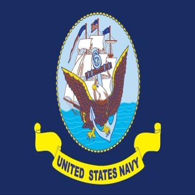 Flag 90 x 150: USA - United States Navy