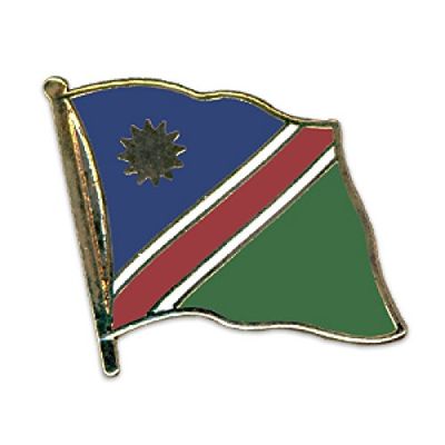 Everflag Gold-Plated Flag Pin: Namibia