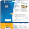 HERMA 10901 Power Labels, 25 Sheets, 35.6 x 16.9 mm, 80 per A4 Sheet, 2,000 Labels, Self-Adhesive, Printable, Extra Strong Adhesion, Blank White Paper Stickers view 2