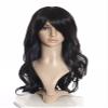 Prettyland Women's 70 cm Long Curly Wavy Natural Everyday Wig, Black C086 view 3