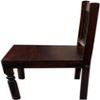 Solid Acacia Wood Colonial-Style Chair with Iron Fittings, Model 3 view 3