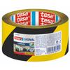 tesa Signal PREMIUM Marking Tape - 66 m x 50 mm - Black/Yellow view 1
