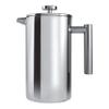 Grunwerg Cafetière, Double-Walled, 6-Cup, Mirror-Polished view 1