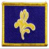 Belgium Brussels-Capital Region Flag Patch – 8 x 6 cm view 1