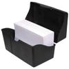 ADVANTUS 4 x 6 Index Card Holder, Holds 300 Cards, Black (45002) view 1