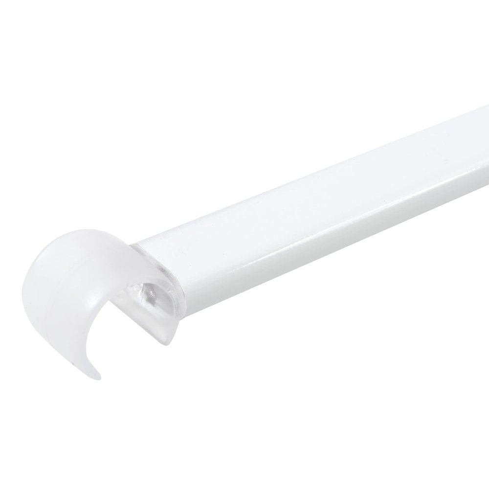 Spirella Decor Universal Telescopic Rod | Shower Curtain Rod Ceiling Support | White
