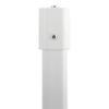 Spirella Decor Universal Telescopic Rod | Shower Curtain Rod Ceiling Support | White view 2