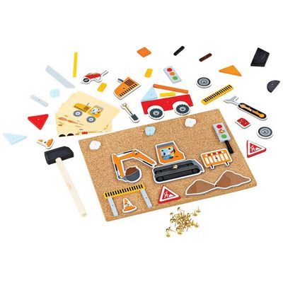 Hammer-and-Peg Construction Set - Construction Site