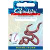 Gamakatsu 5260R Worm Hooks, 75 cm, Red, Size 6/0.28 mm, 10-Pack view 2